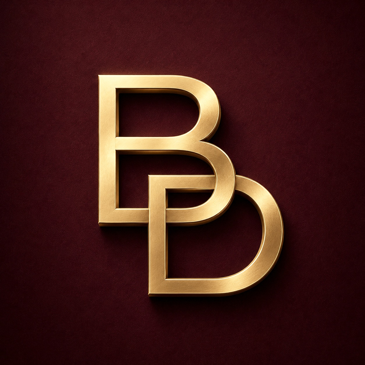 Built Daily BD monogram